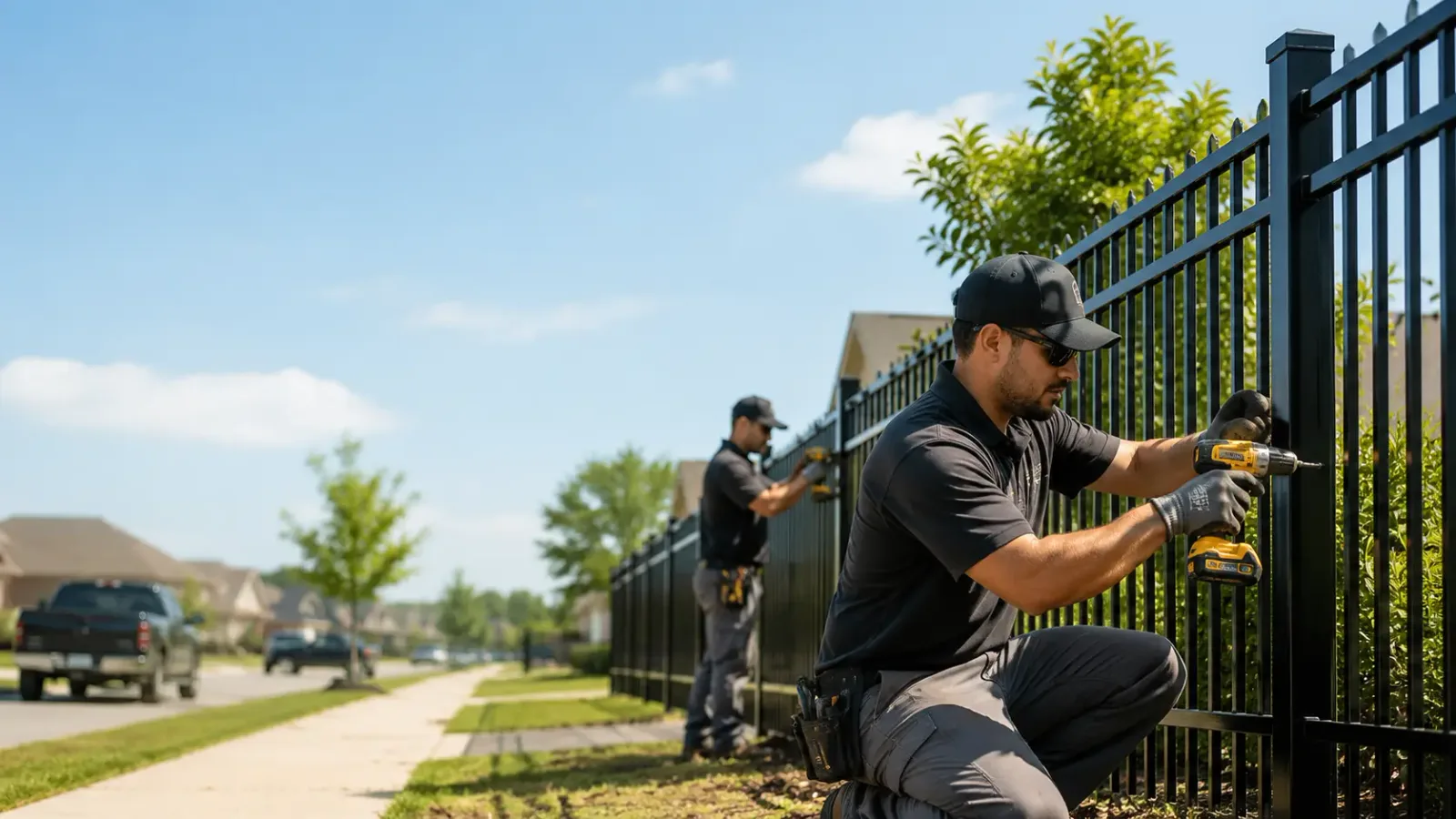 Metal Fence Installation in Severna Park, MD